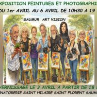 Exposition de peintures et photographies - Saumur Art Vision
