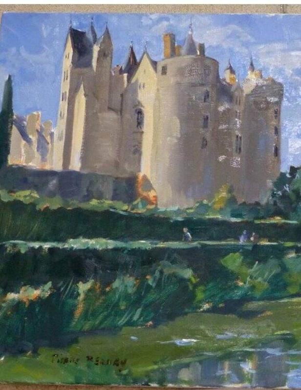 Exposition des œuvres primées au concours des peintres dans la Ville