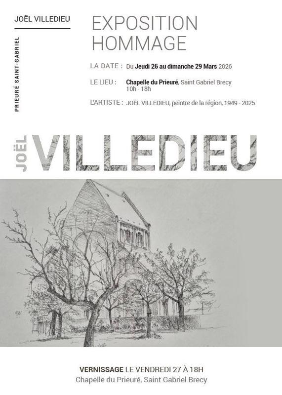 Exposition en hommage au peintre Joël Villedieu