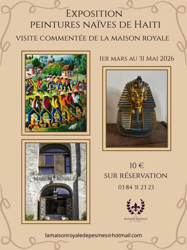 Exposition peintures naïves Haïti