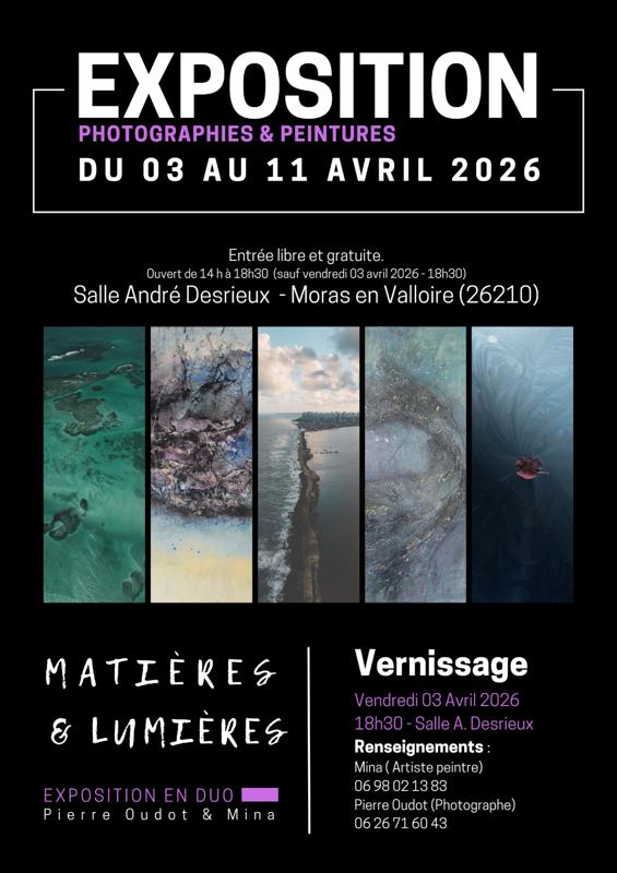 Exposition photographies & peintures