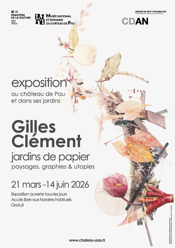 Gilles Clément – Jardins de papier : Paysages, graphies et utopies