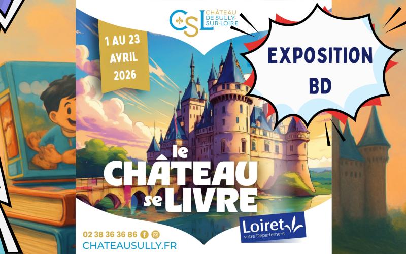 Le château se livre - exposition Bande dessinée
