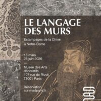 Le langage des murs : Estampages de la Chine à Notre-Dame