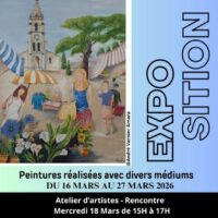 Rencontre avec les artistes de l'association Arts de la Haute Lande