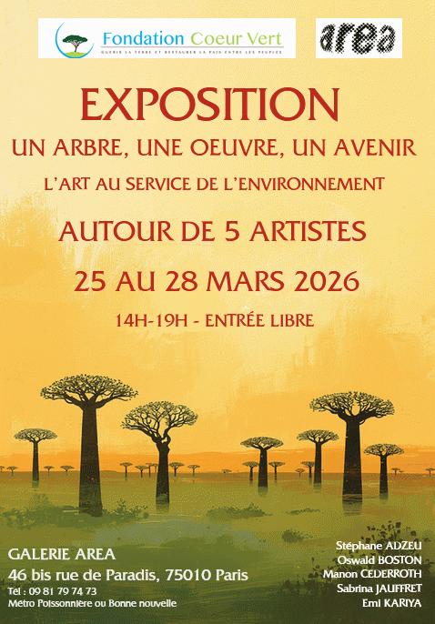 Un arbre, une œuvre, un avenir : l'art au service de l'environnement