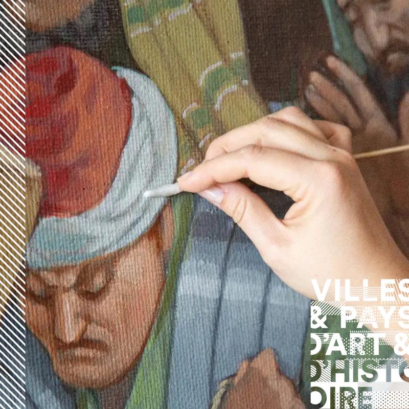Animations du Patrimoine : Restaurer une œuvre d'art : visite d'atelier