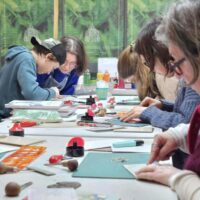 Atelier d'initiation à la linogravure à Lyon