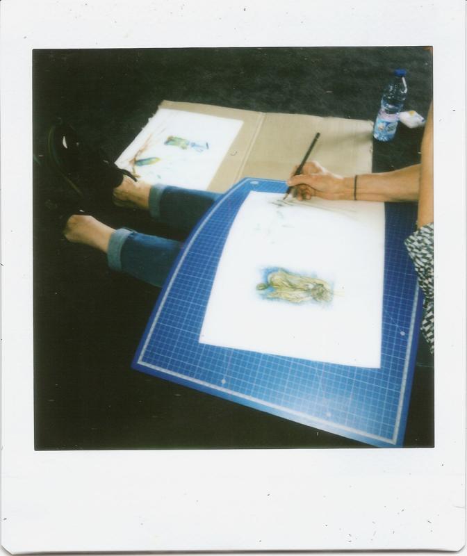 Atelier ouvert de l’artiste en résidence Gabriel Folli