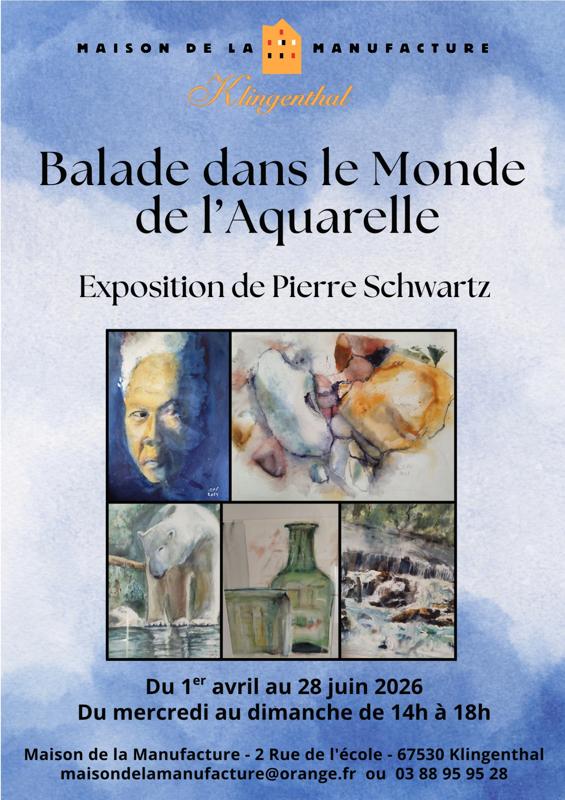 Exposition - Balade dans le monde de l'aquarelle