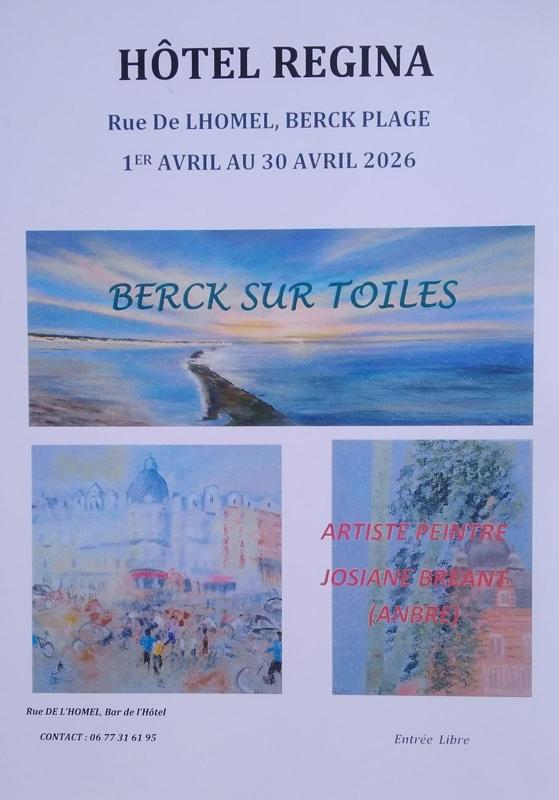 Exposition "Berck sur toiles" - Hôtel Régina