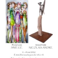 Exposition Cabane des Arts : Sniege et Nicolas Andre