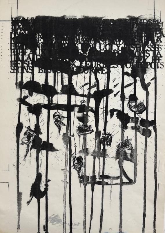 Exposition Collage, poésie, révolte, Cozette de Charmoy, à la Maison Nationale des Artistes