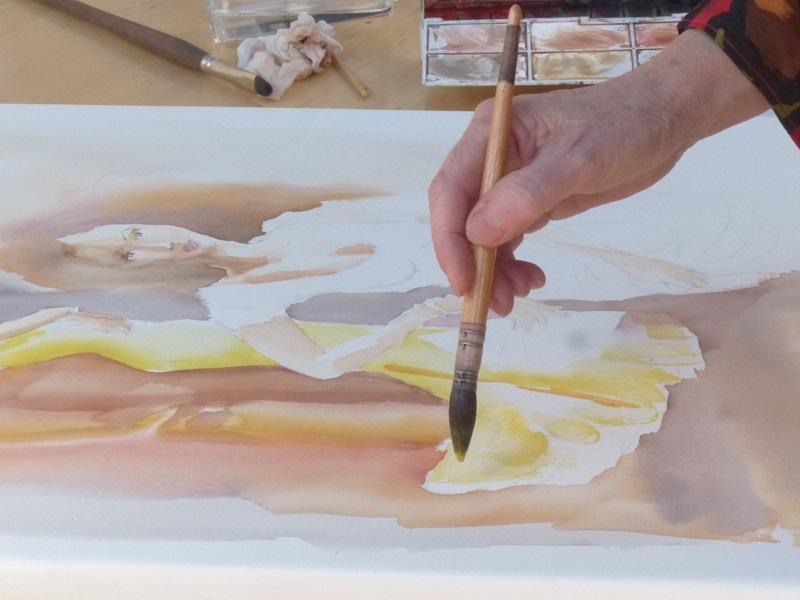 Exposition Les artistes de l'atelier de Sylvie Marcillaud
