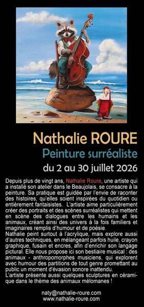 Exposition Peinture surréaliste / Nathalie Roure