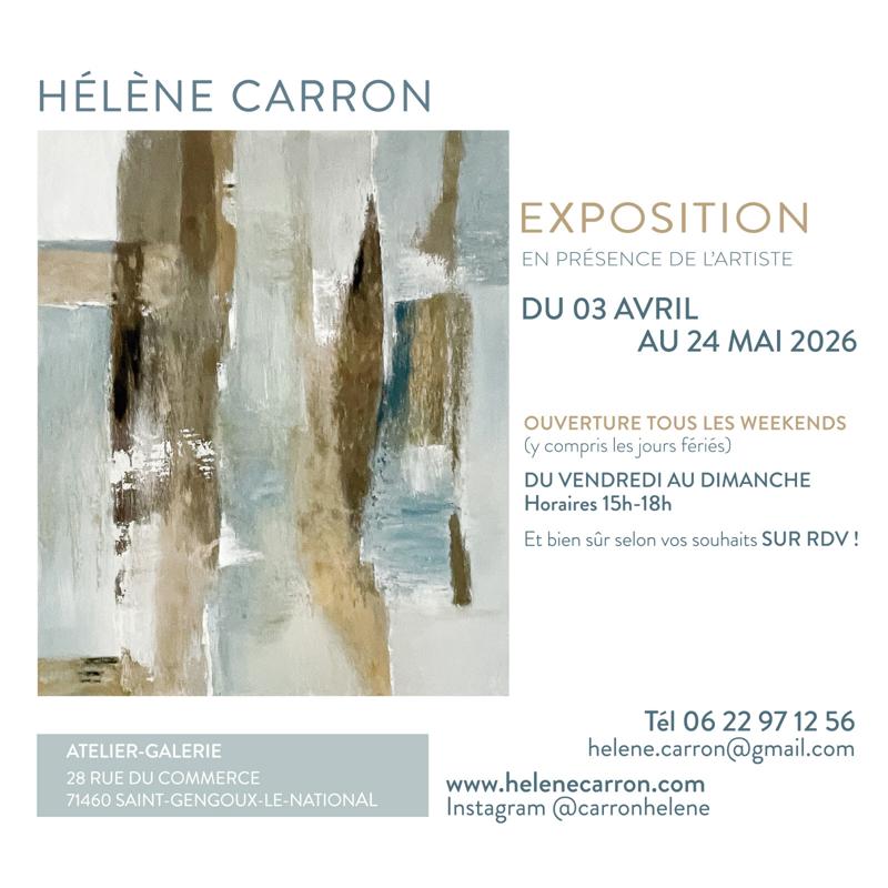 Exposition Peintures Hélène Carron
