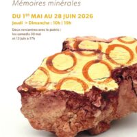 Exposition Rebecca Maeder - Mémoires Minérales