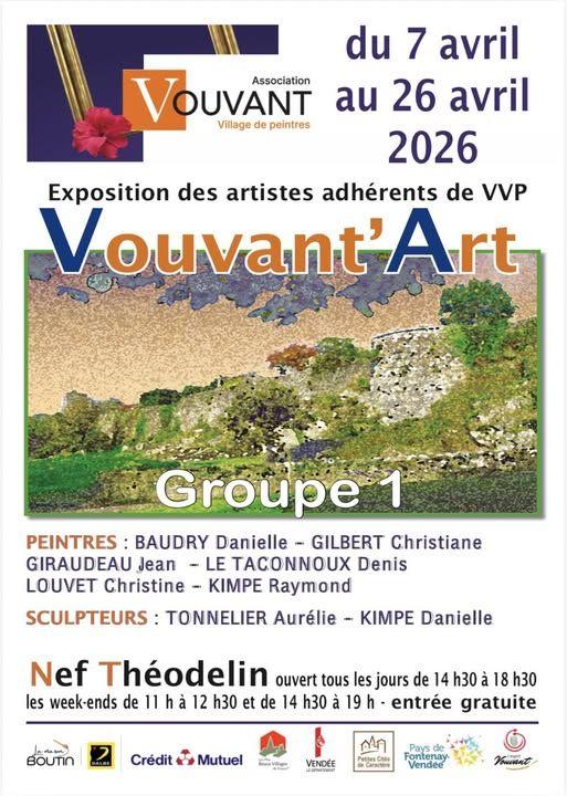 Exposition Vouvant'Art - Vouvant Village de Peintres