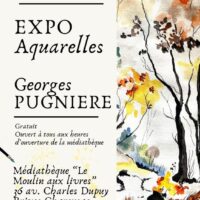 Exposition d'aquarelles de Georges Pugnière