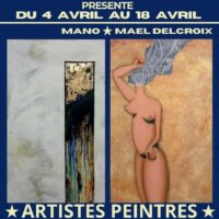 Exposition de 2 peintres Mano et Mael Delcroix