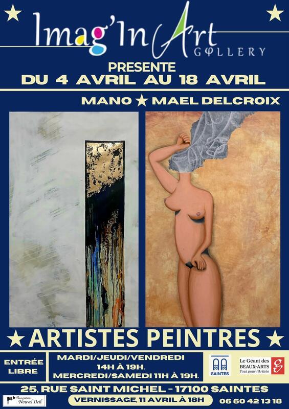 Exposition de 2 peintres Mano et Mael Delcroix