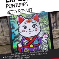 Exposition de Betty ROSAND, artiste peintre