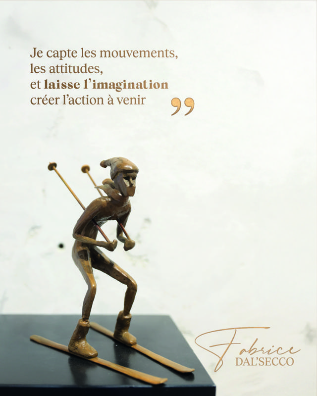 Exposition de Fabrice Dal'Secco - Sculptures en bronze