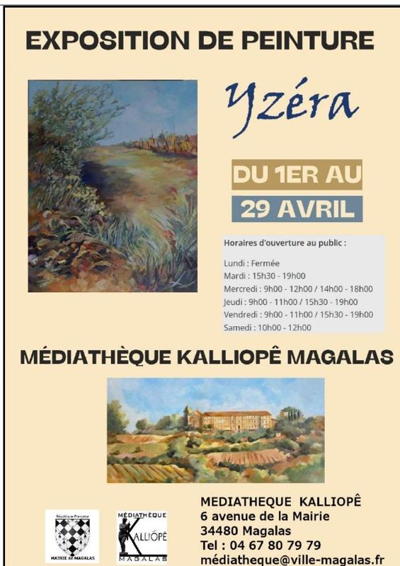 Exposition de Peinture : Yzéra