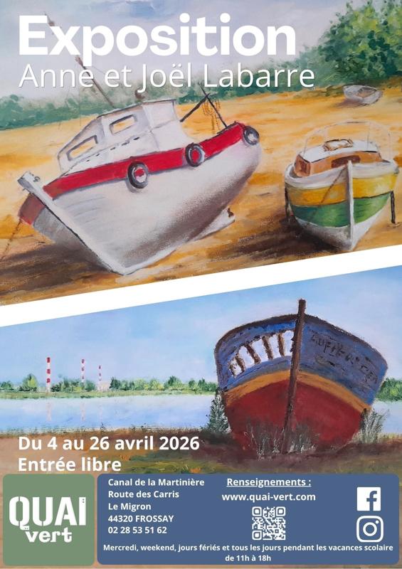 Exposition de Peinture à l'Huile : Anne et Joël Labarre