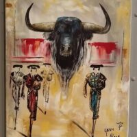 Exposition de Yann Perez - Peintures taurines