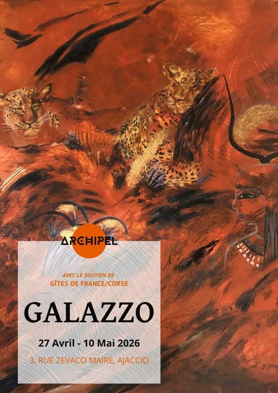 Exposition de l'artiste Solange Galazzo - Galerie Archipel - Aiacciu