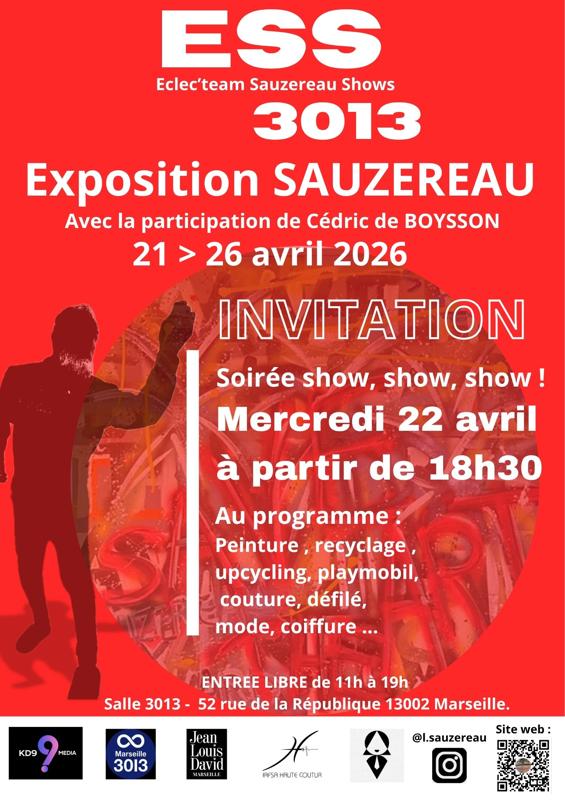 Exposition de peinture de Sauzereau "E.S.S 3013"