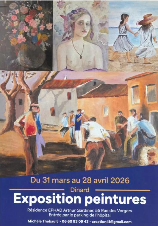 Exposition de peintures - Michèle Thebault