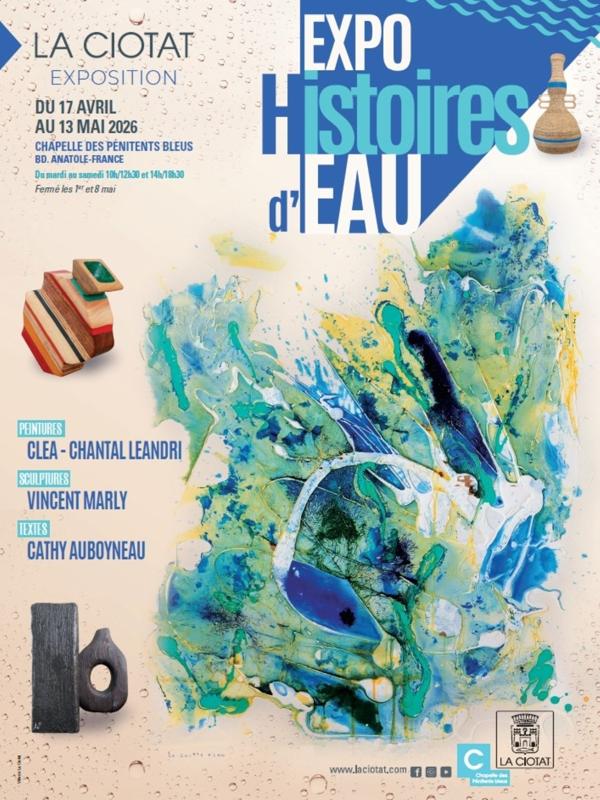 Exposition de peintures, sculptures et textes - Histoires d'eau