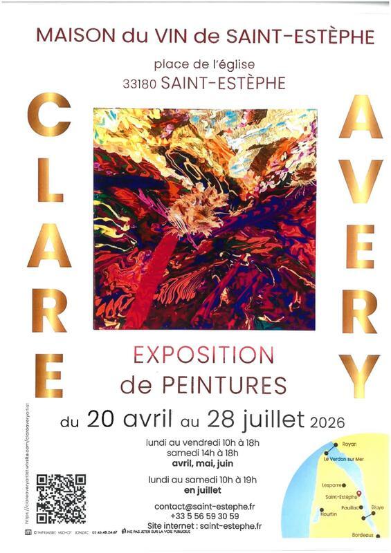 Exposition des oeuvres de Clare Avery