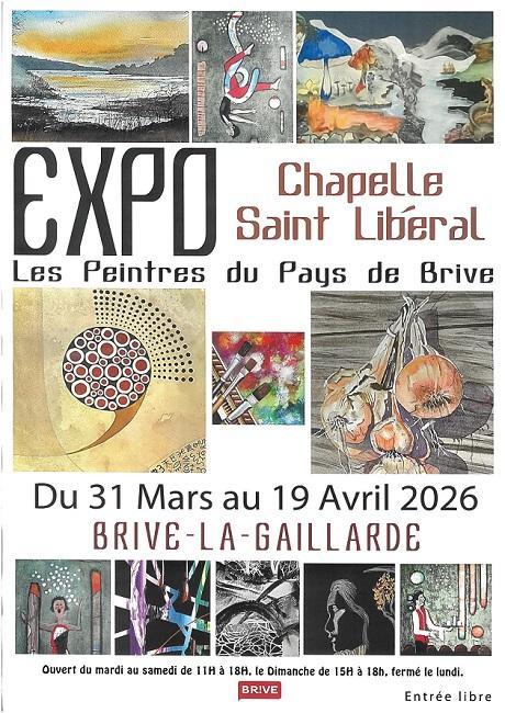 Exposition: les Peintres du Pays de Brive (Chapelle Saint Libéral)