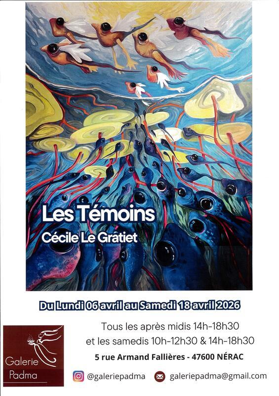 Exposition : les Témoins de Cécile le Gratiet