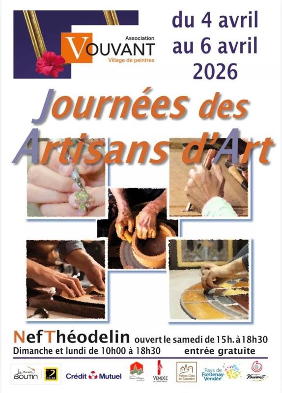 Journées des Artisans d'Art - Vouvant Village de Peintres