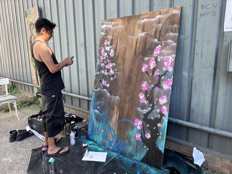 LIVE PAINTING D'ARTISTES DE STREET ART