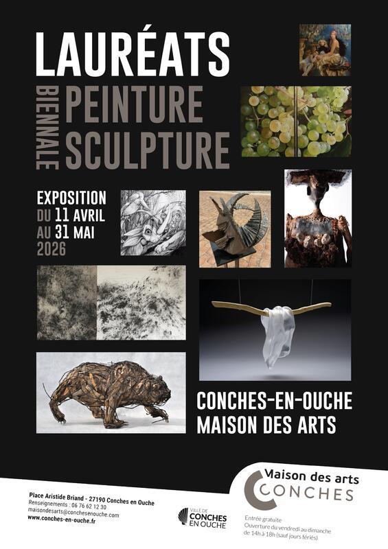 Lauréats de la Biennale Peinture-Sculpture 2025, du 11.04 au 31.05.2026