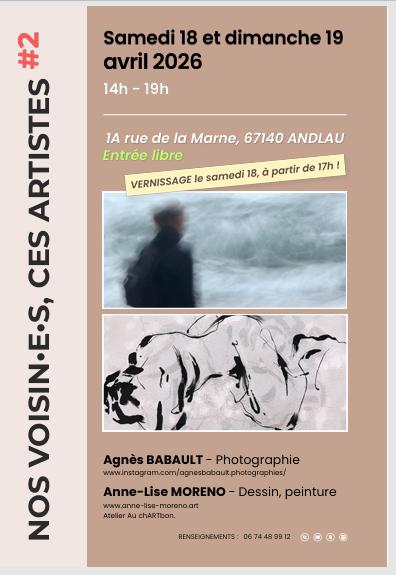 Nos voisin(e)s, ces artistes #2