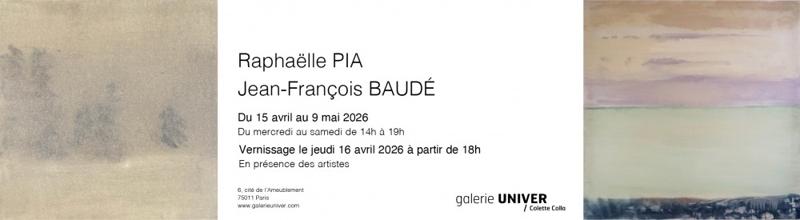 Raphaëlle Pia et Jean-François Baudé