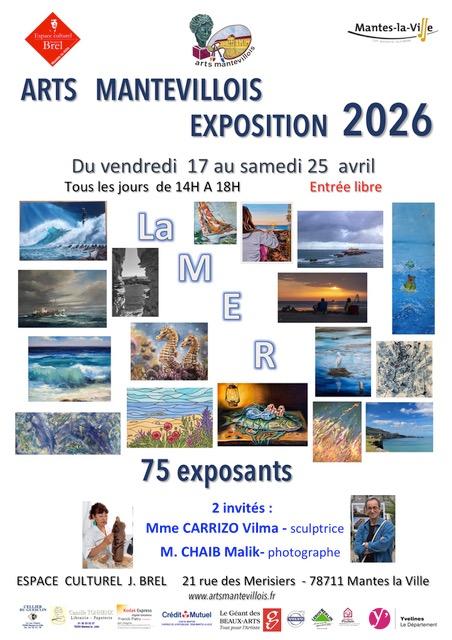 Salon du Printemps 2026 – Les Arts Mantevillois