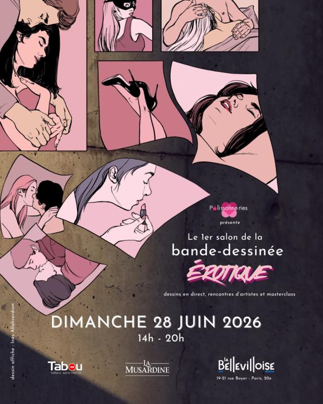 1ère édition du Salon de la bande dessinée érotique