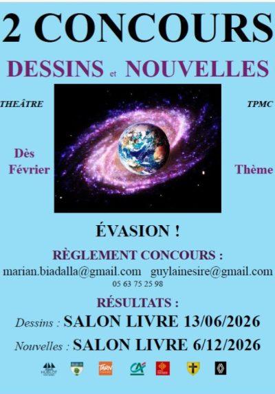 2 concours dessins et nouvelles