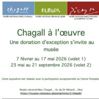 Chagall à l’œuvre : Une donation d’exception s’invite au musée ! (volet 2)