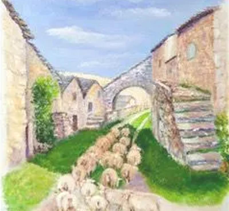 EXPOSITION : PEINTURES DE GISÈLE CAUSSE