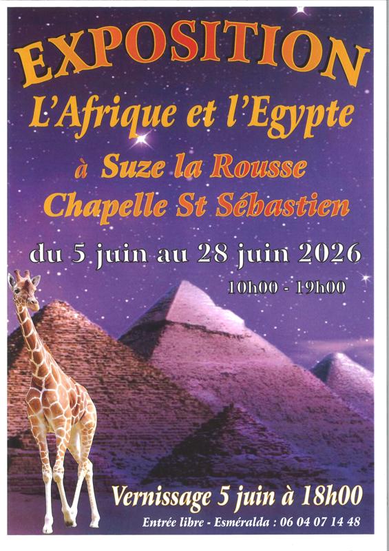 Exposition "L'Afrique et l'Egypte"