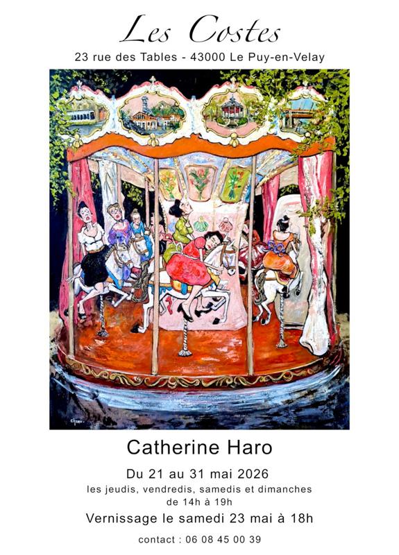 Exposition "Les Costes" par Catherine Haro