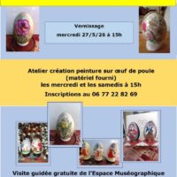 Exposition "Peinture sur Oeuf"